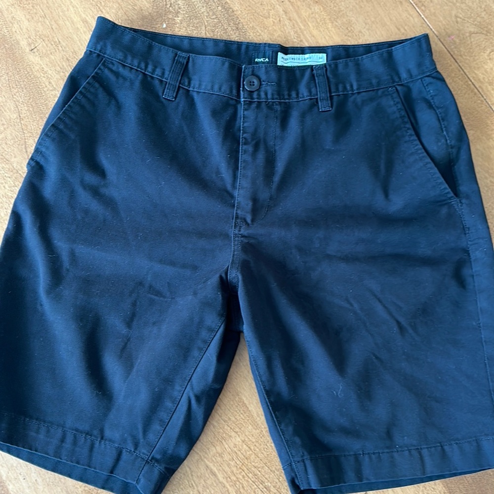 RVCA Americana Shorts in Black Size 34